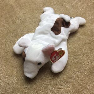 BOGO Ty Beanie Baby Butch the Dog 1998 NWT